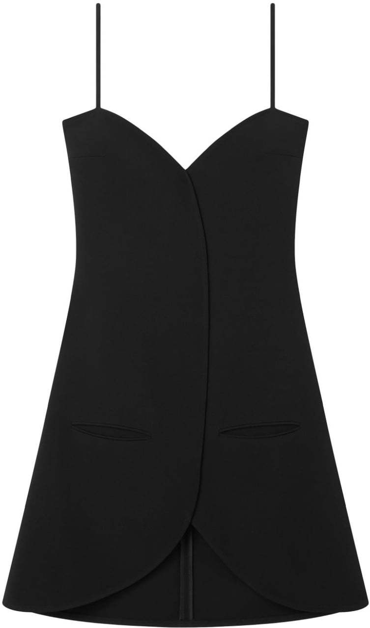 COURREGES Dresses Black Zwart