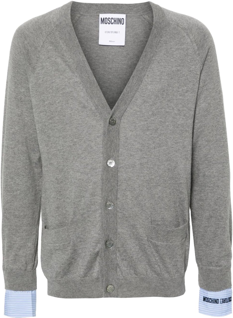 Moschino Sweaters Grey Grijs