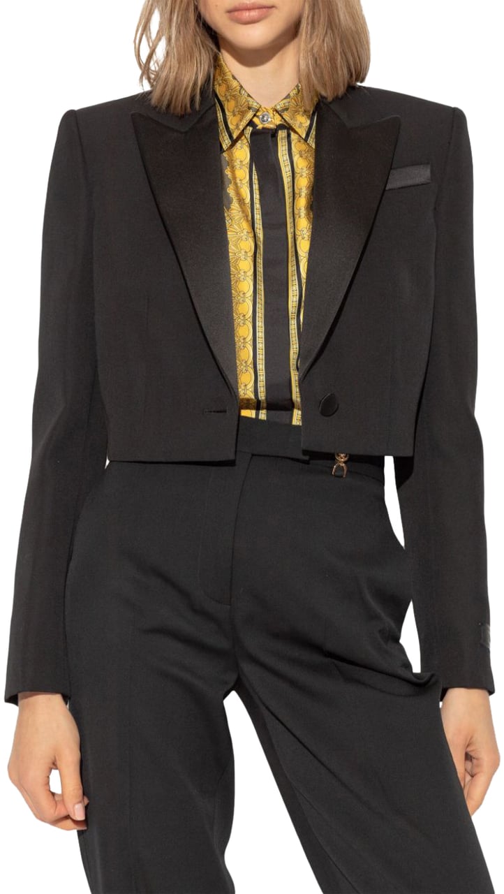 Versace Jackets Black Zwart