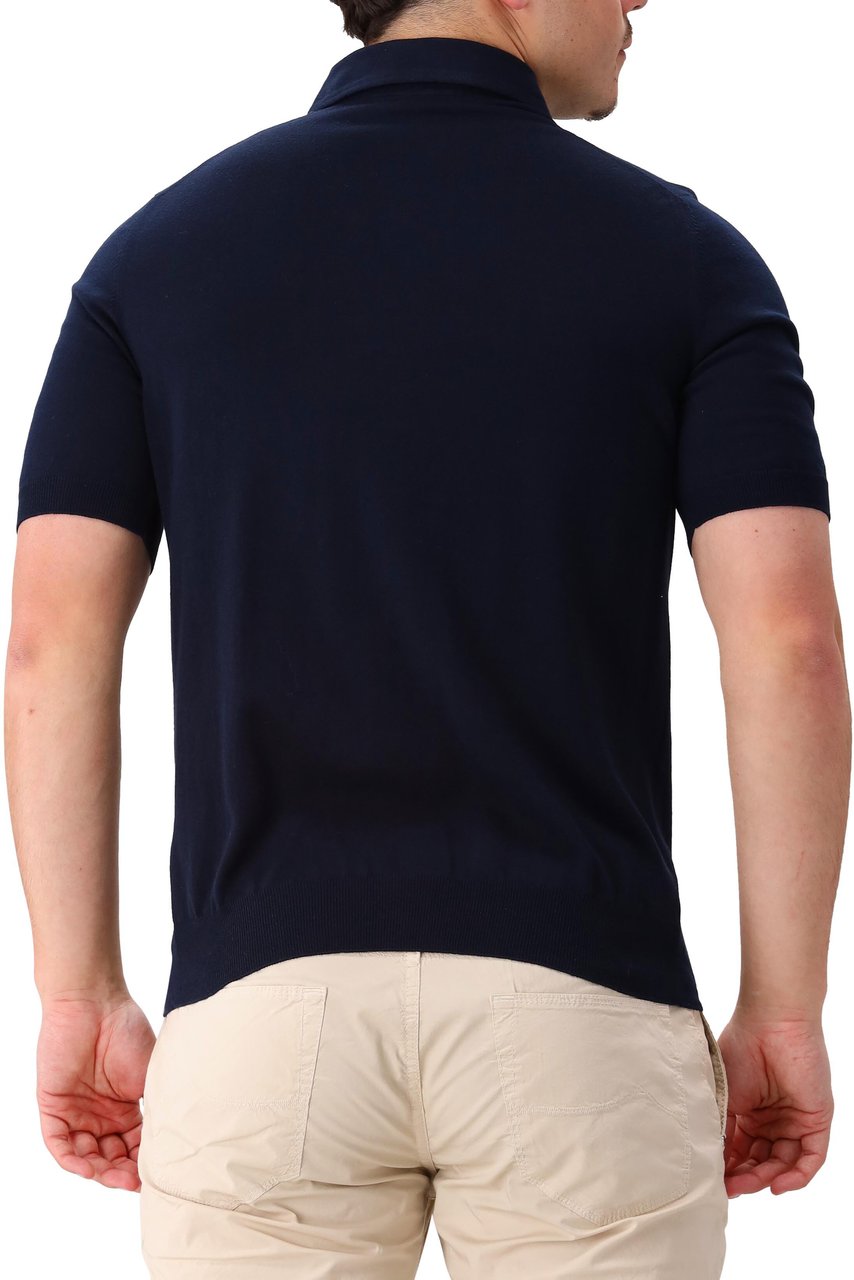 Gran Sasso Polo Blauw Blauw