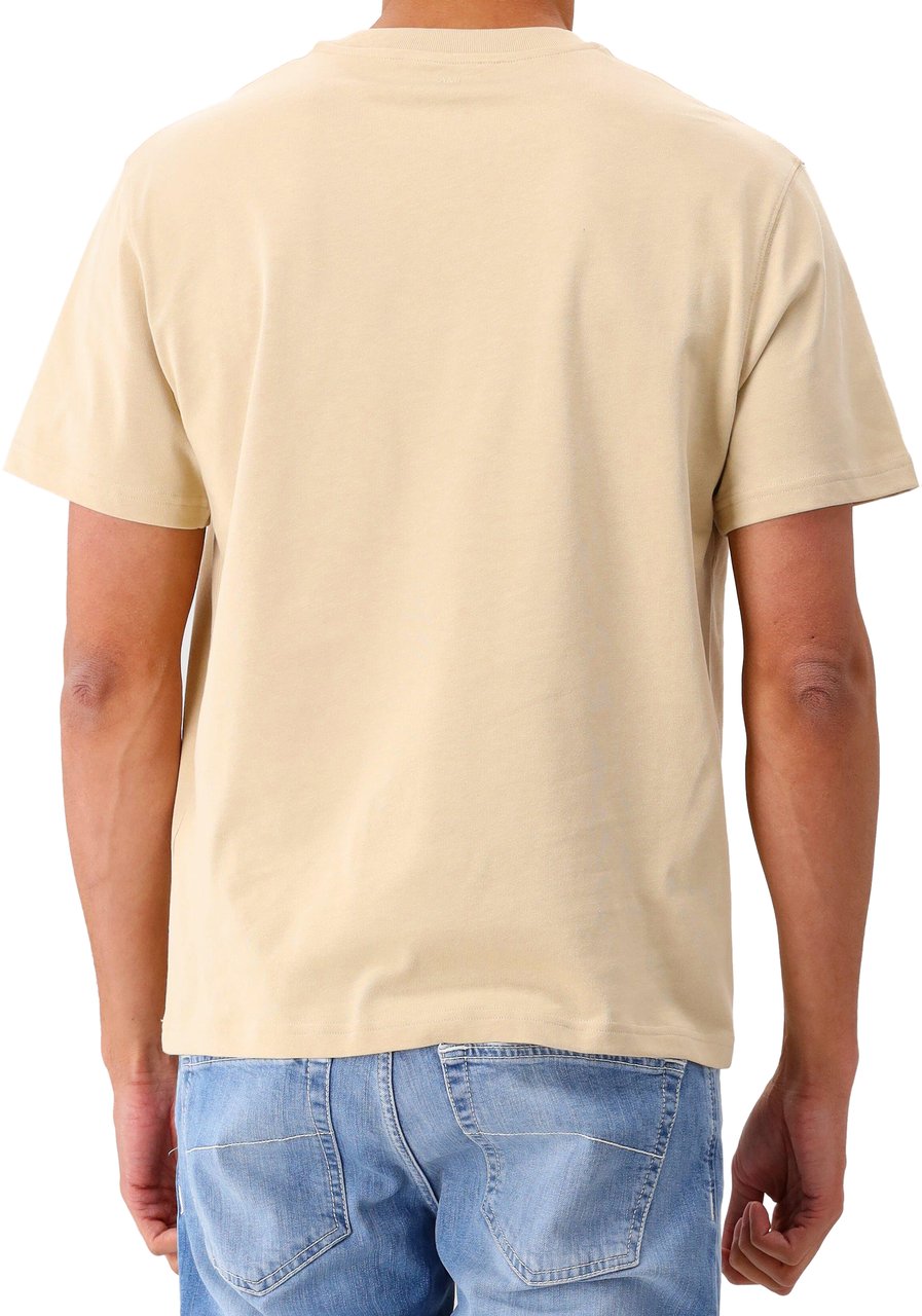 AMI Paris AMI Paris T-shirt Beige Embosse Beige