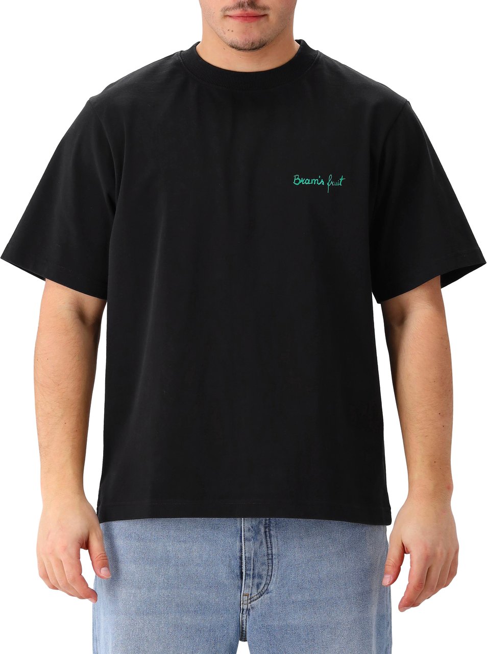 Bram's Fruit Fruit Acrylic T-Shirt - Black Zwart