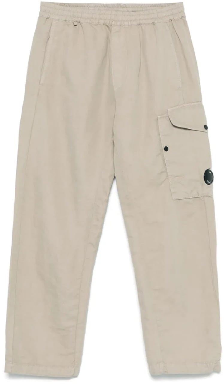 CP Company regular fit cotton linen pants divers Divers