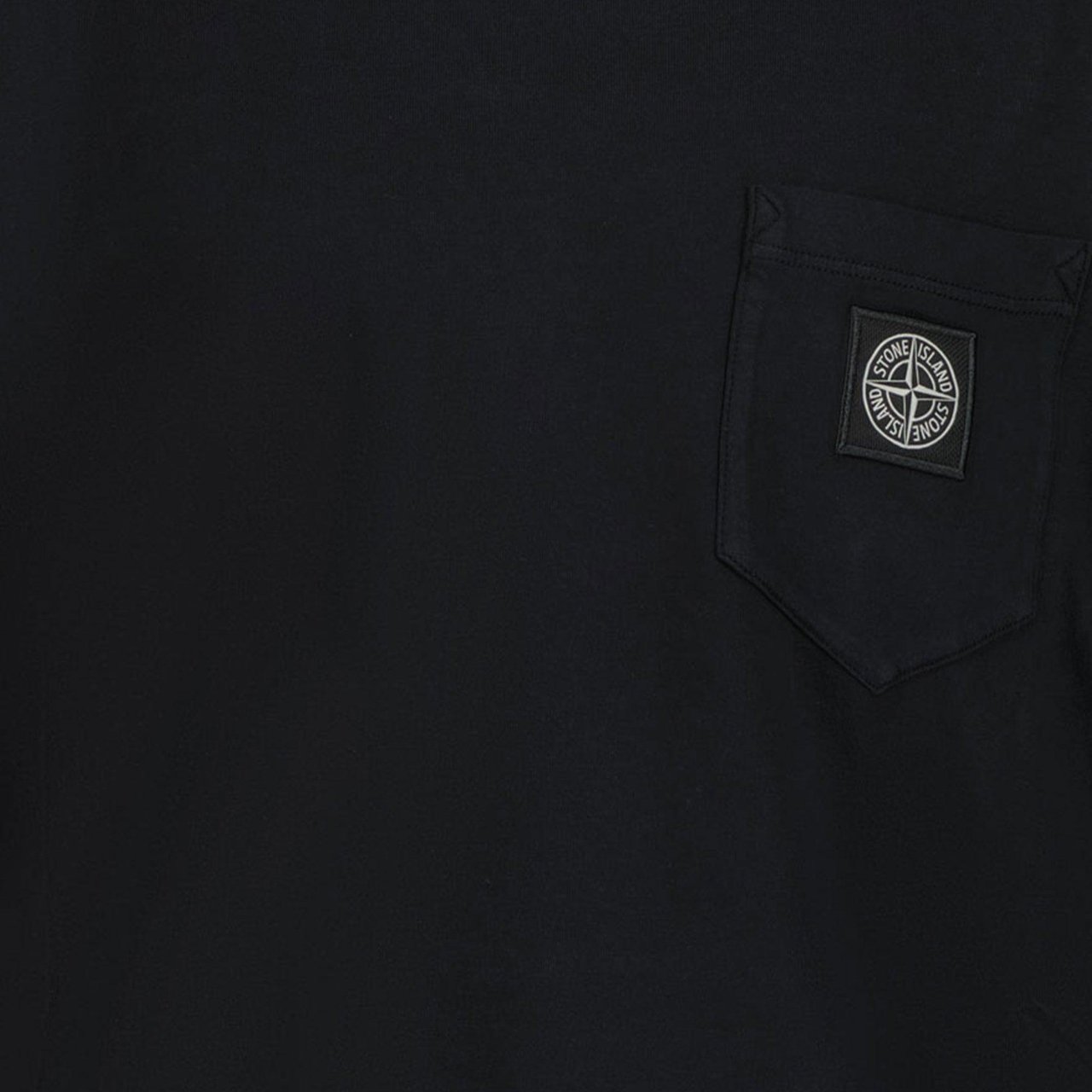 Stone Island Junior Stone Island Kinder Jongens T-Shirt In Zwart Zwart