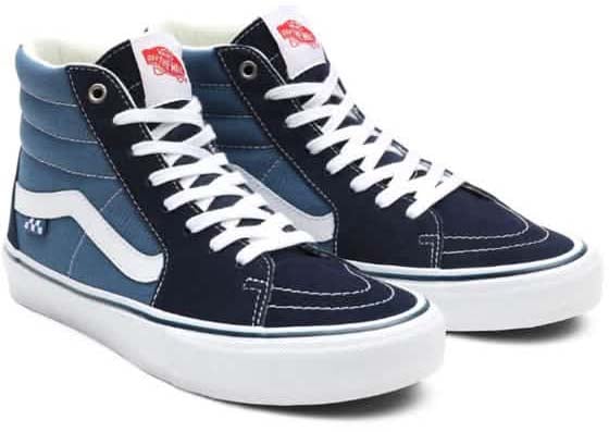 Vans Sk8-Hi Skate Navy Wit Blauw