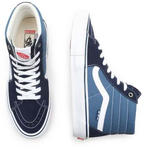 Vans Sk8-Hi Skate Navy Wit Blauw