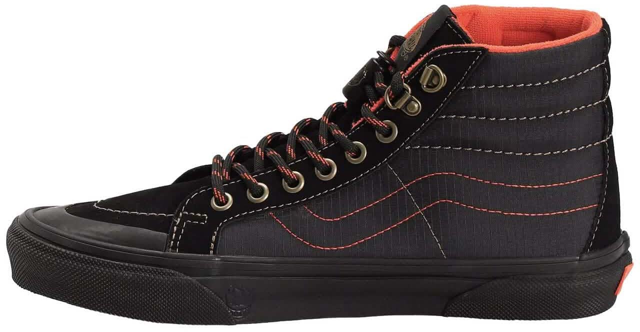 Vans Skate Sk8-Hi Reissue Spitfire Black Flame Divers