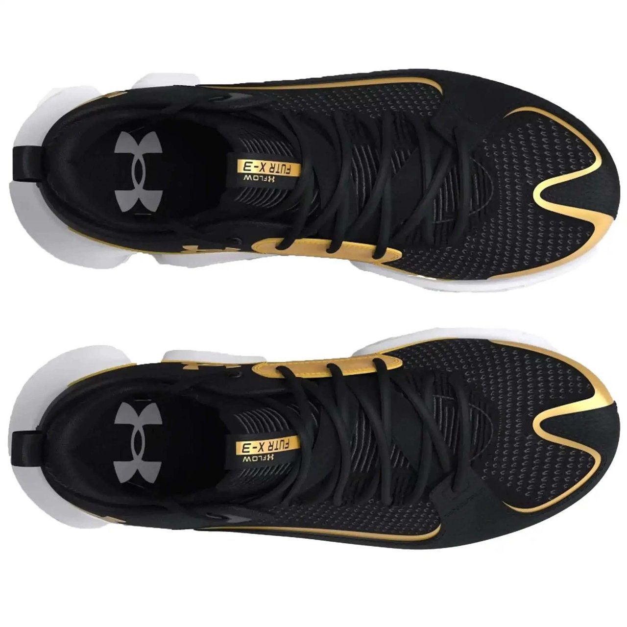 Under Armour Flow Futr X3 Black Gold White Blauw
