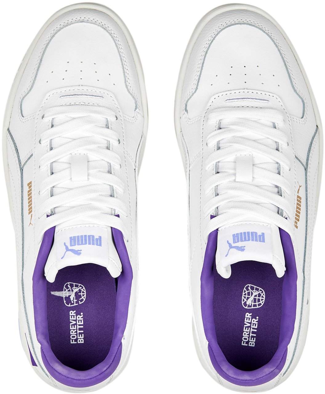 Puma Carina Street White Purple Wit