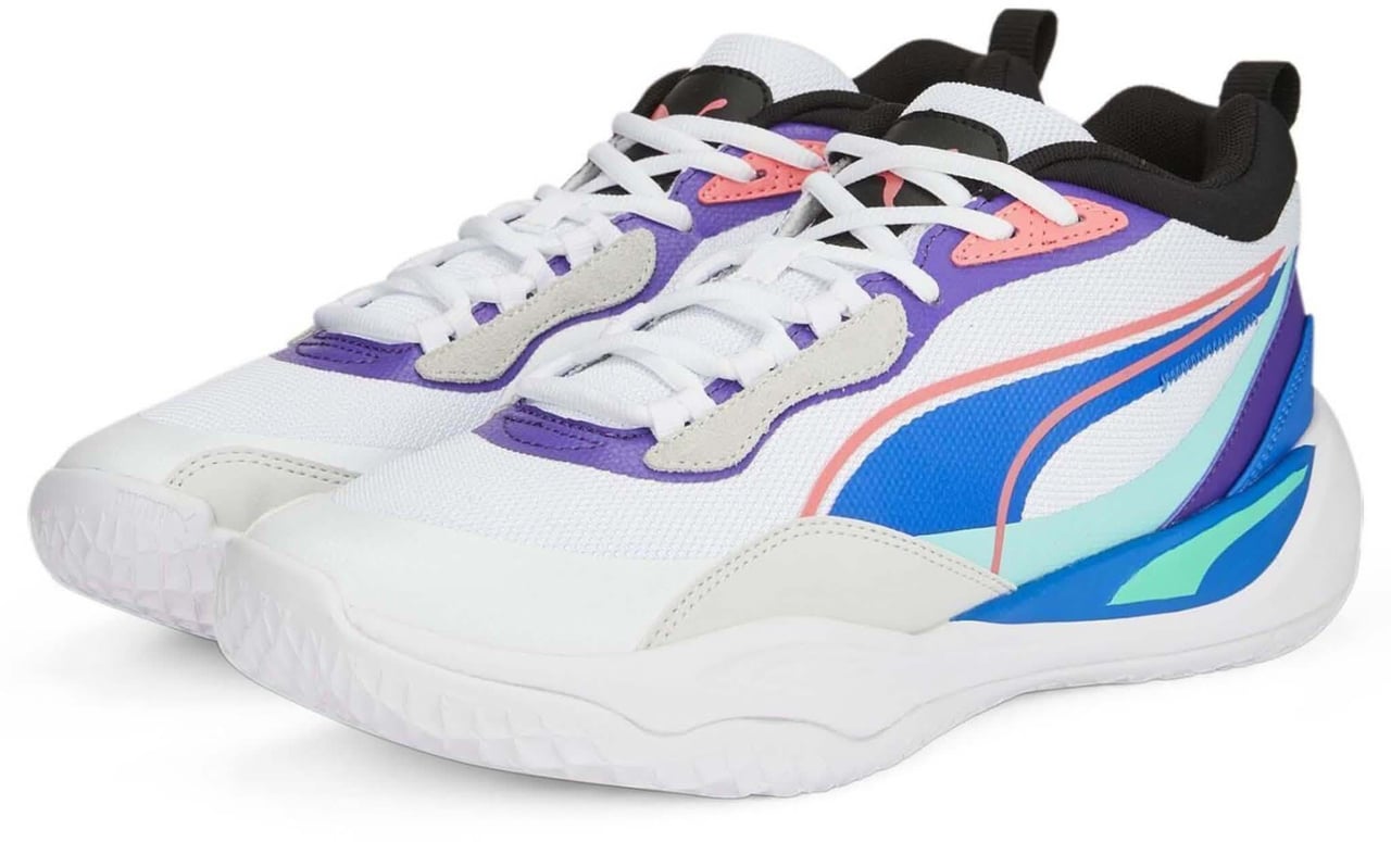 Puma Playmaker Pro White Blauw Wit