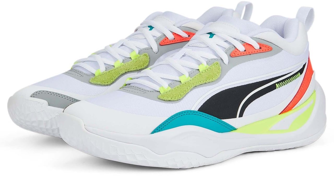 Puma Playmaker Pro White Lime Wit