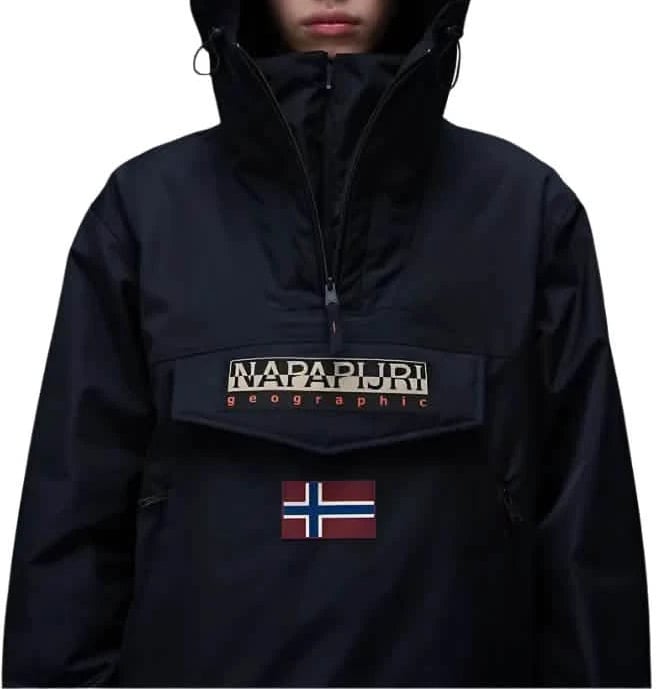 Napapijri Napapijri Rainforest Next Anorak Jas Zwart Zwart