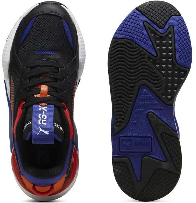 Puma Puma RS-X Geek Kids Sneaker Zwart Blauw