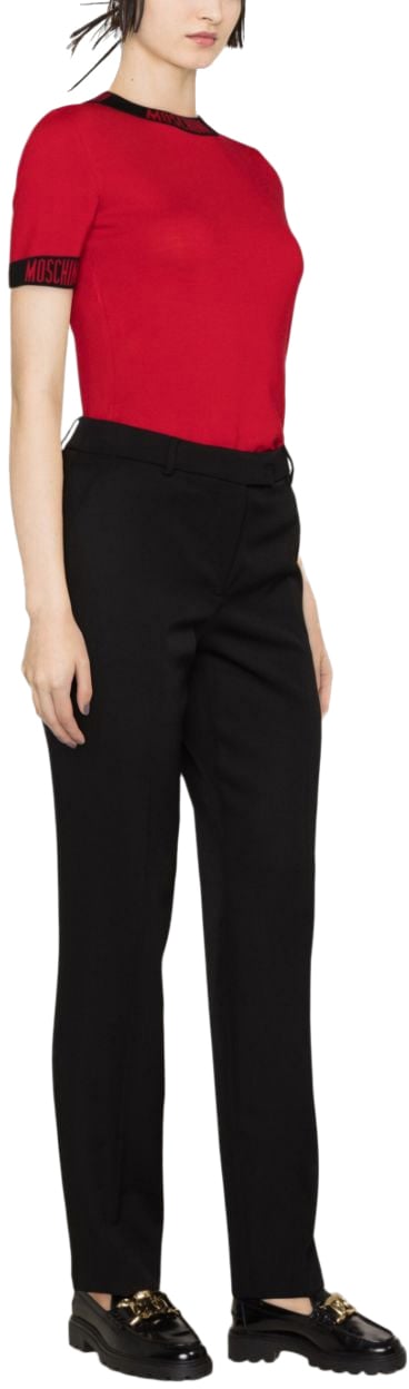 Moschino Trousers Black Zwart