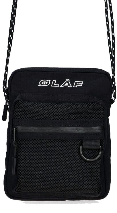 ØLÅF Heren Camera Bag Zwart Zwart