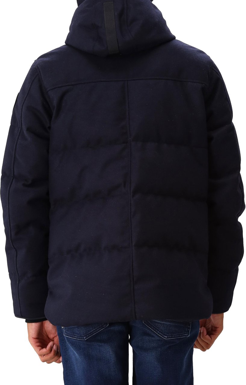 Canada Goose Macmillan Parka Wool - Black Label Blauw
