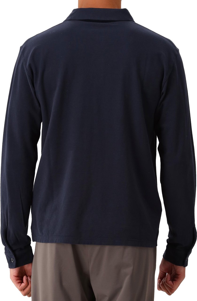 Stone Island Ls Polo Blauw