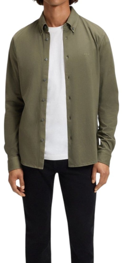 Boss Heren Overshirt Groen