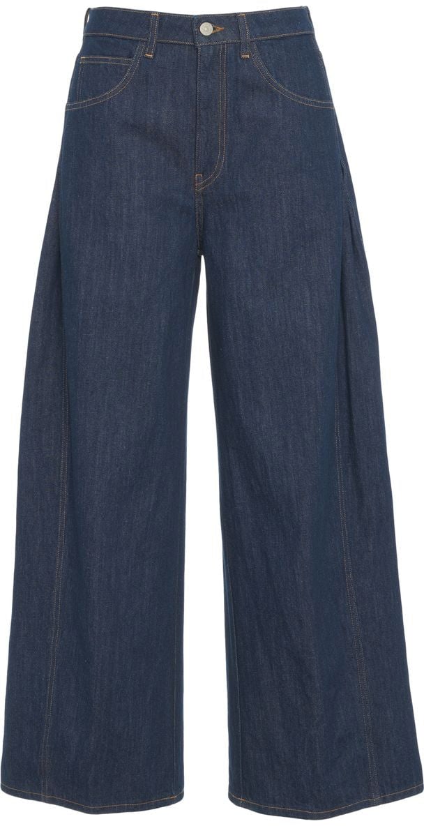 Dondup Wide leg jeans 'Cristy' Blauw