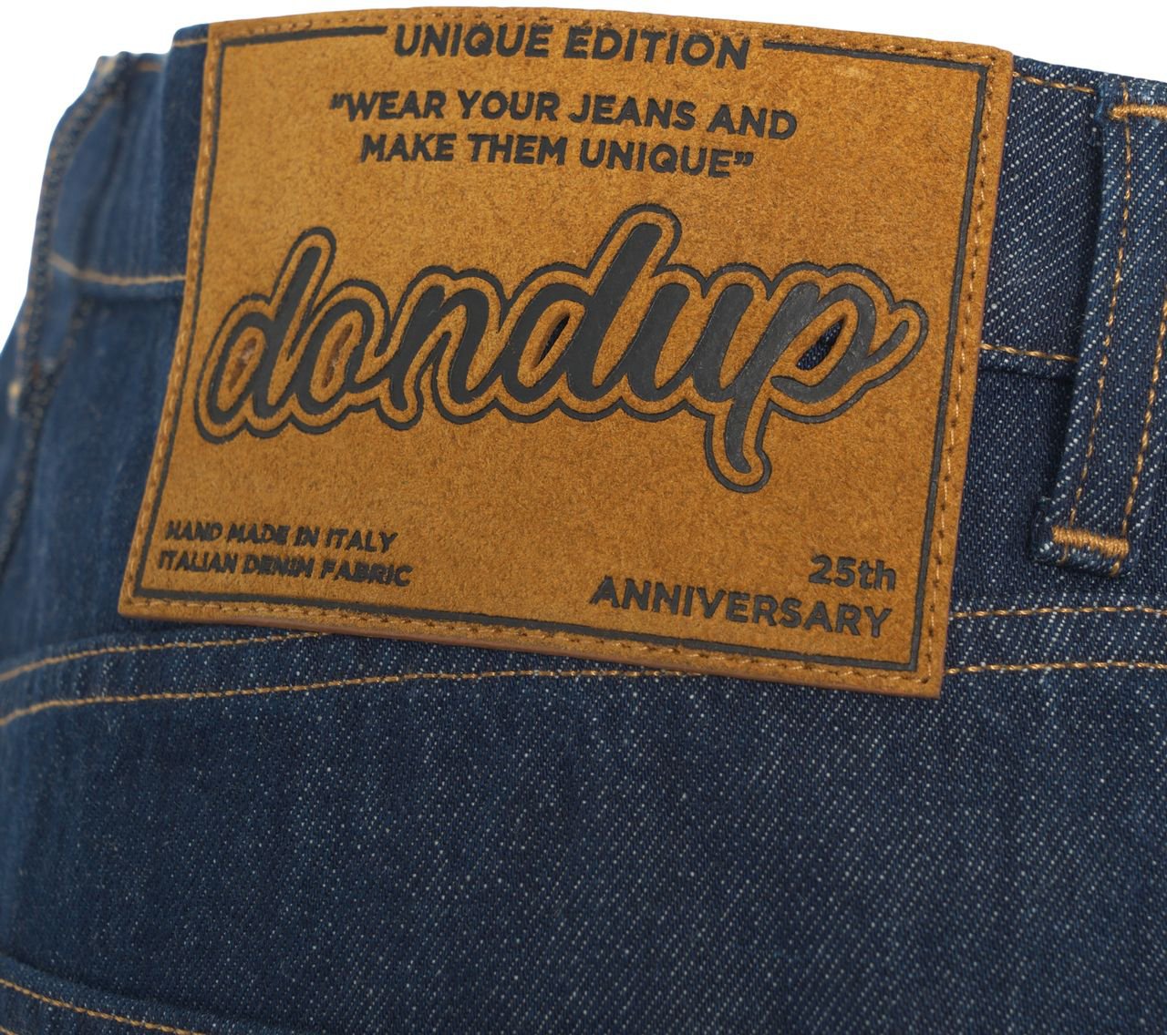 Dondup Wide leg jeans 'Cristy' Blauw