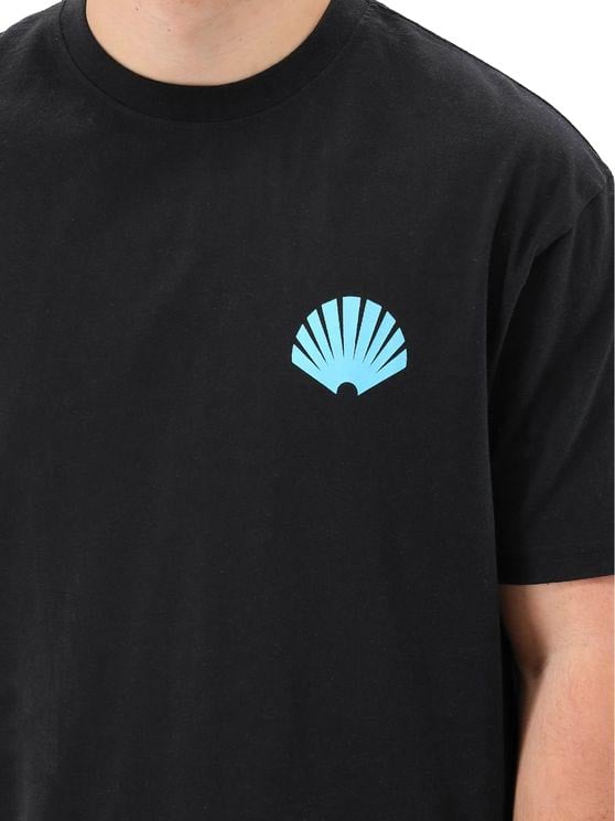 New Amsterdam Surf Association Logo Tee Black Pool Zwart