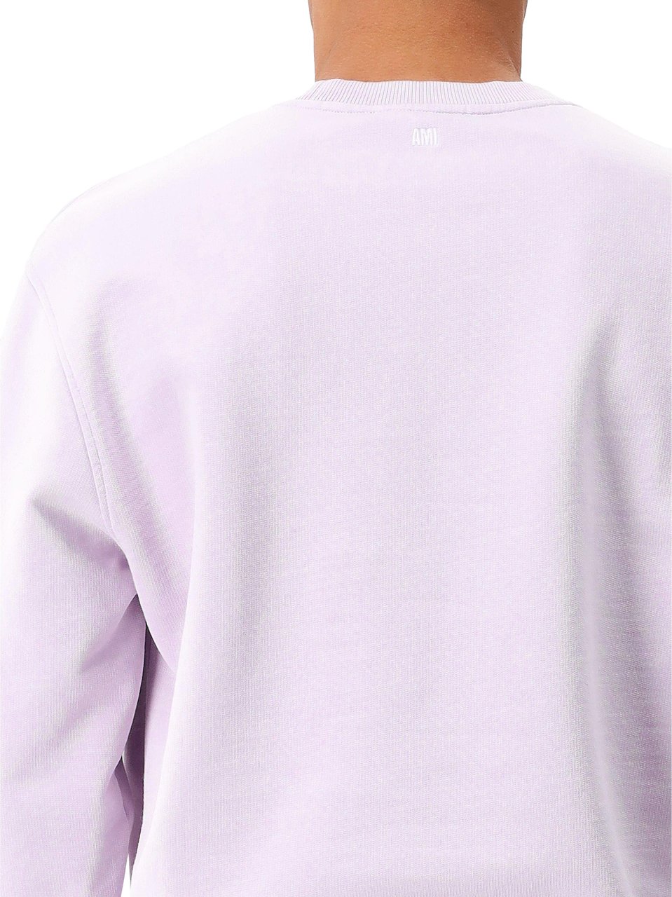 AMI Paris Ami Paris Sweater Lilla Loopback Roze