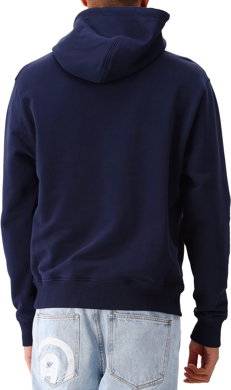 AMI Paris AMI Paris Hoodie Blauw ADC Blauw