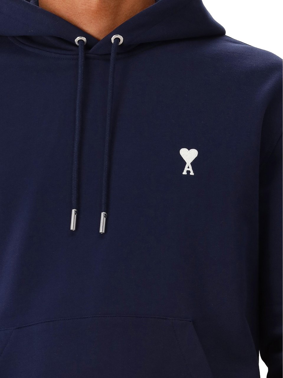 AMI Paris AMI Paris Hoodie Blauw ADC Blauw