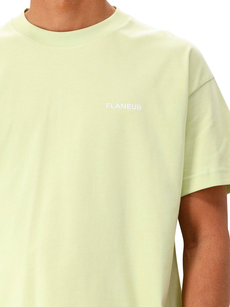 FLÂNEUR Flâneur T-Shirt Groen Logo Groen