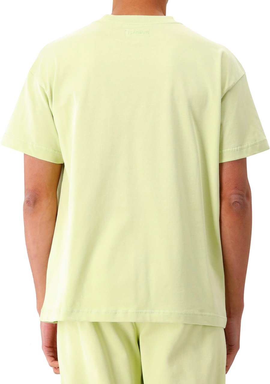 FLÂNEUR Flâneur T-Shirt Groen Logo Groen