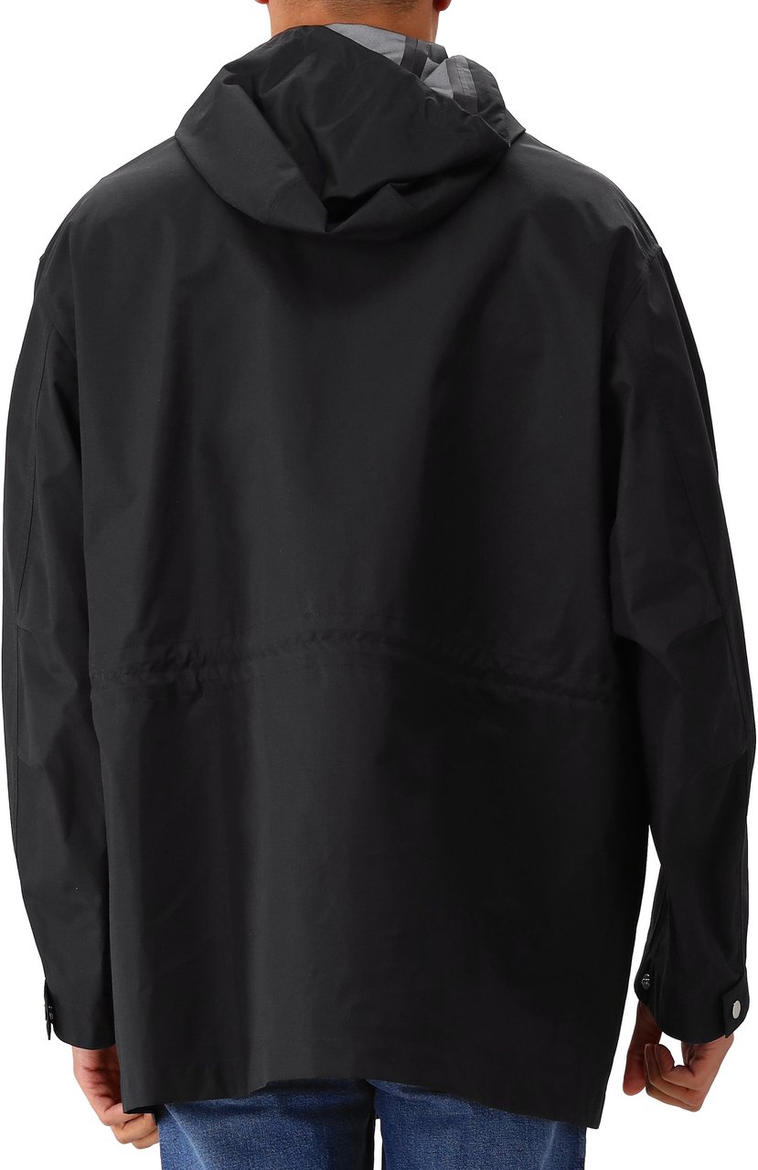 AMI Paris AMI Paris Jas Zwart Utility Parka Zwart