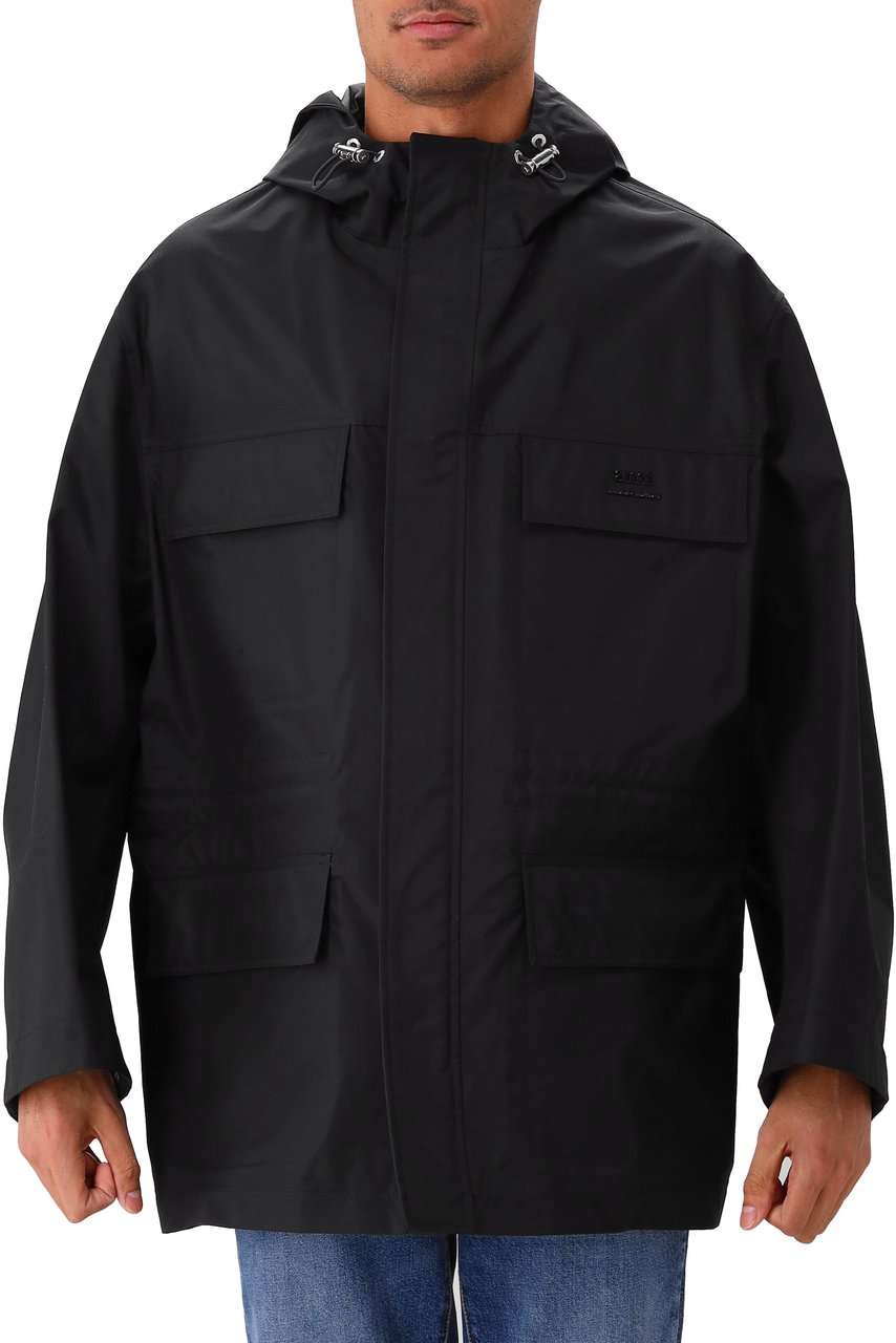 AMI Paris AMI Paris Jas Zwart Utility Parka Zwart