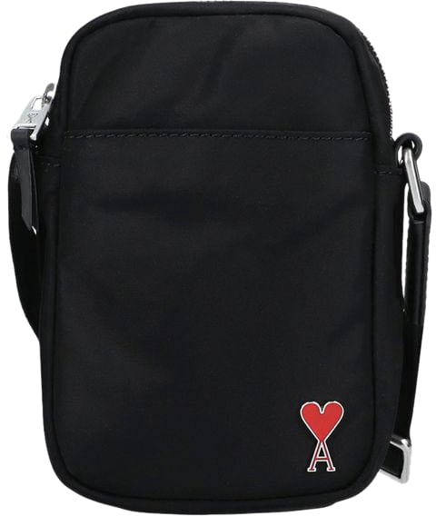 AMI Paris AMI Paris Tas Zwart Phone Pouch Zwart