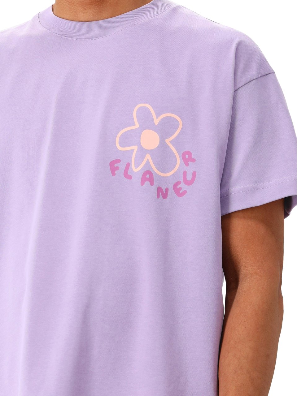 FLÂNEUR Flâneur T-Shirt Paars Blossom Paars