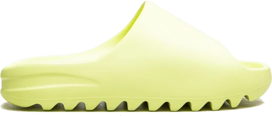 Adidas Yeezy Slide Glow Green (Restock Pair 2022) Geel