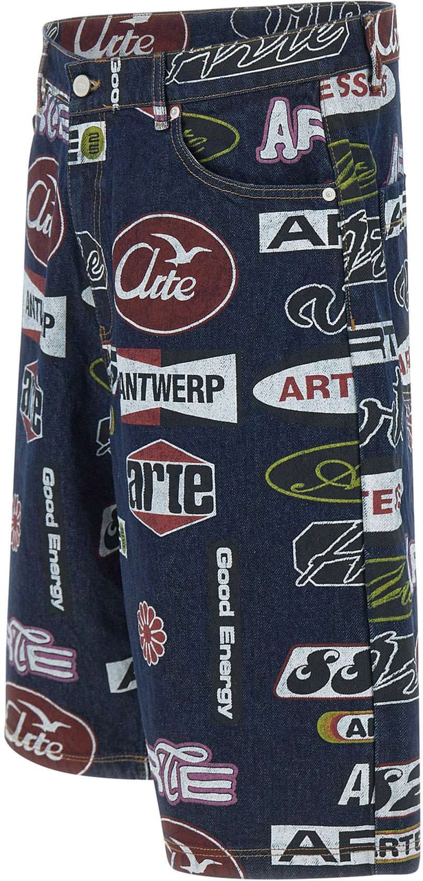 Arte Antwerp Shorts Blue Blauw