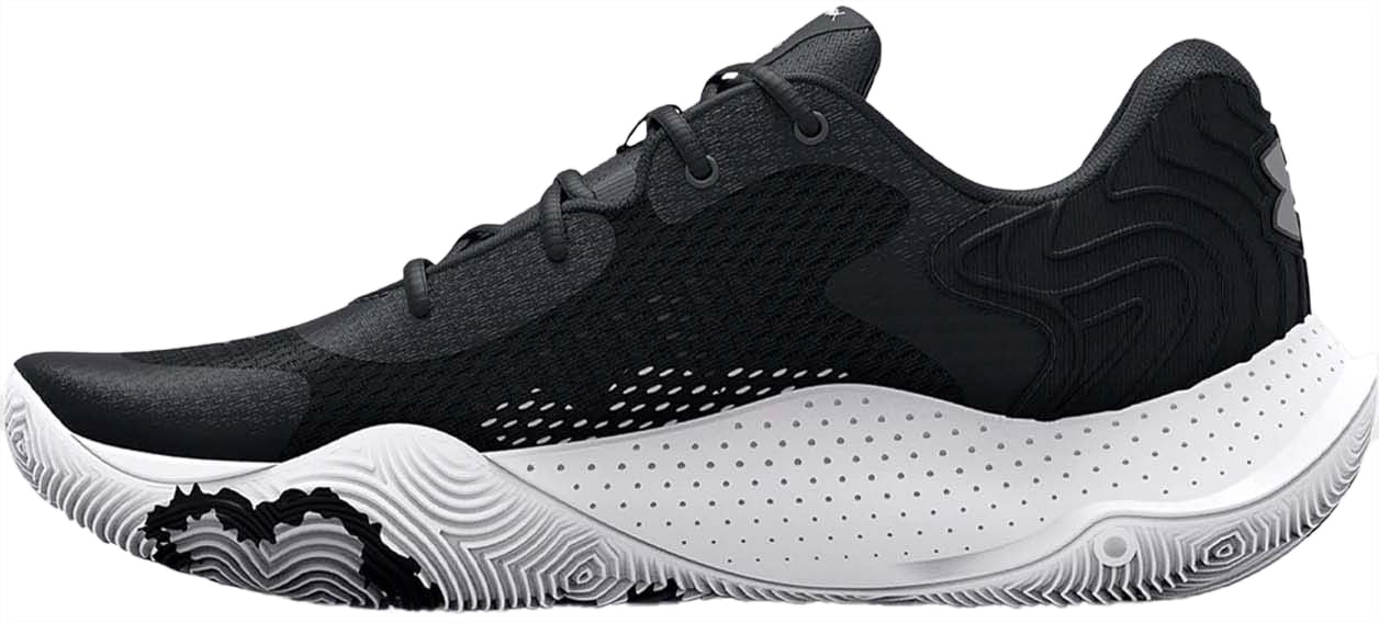 Under Armour Spawn 4 Zwart Wit Blauw