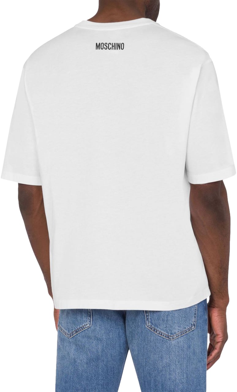 Moschino T-Shirts And Polos Multi White Wit