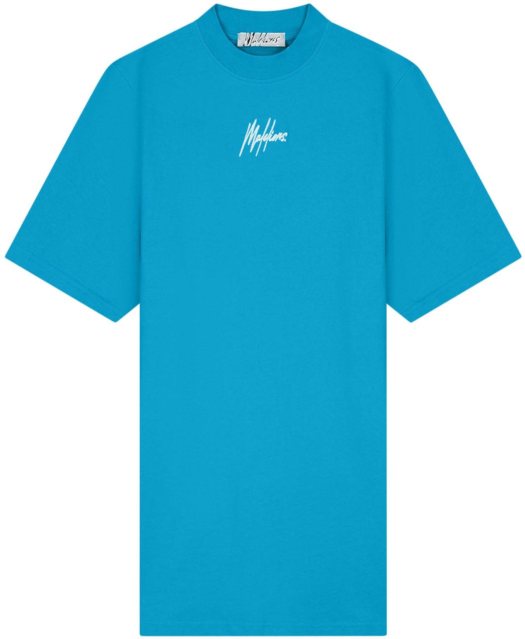 Malelions Malelions Women Firma T-Shirt Dress Blauw