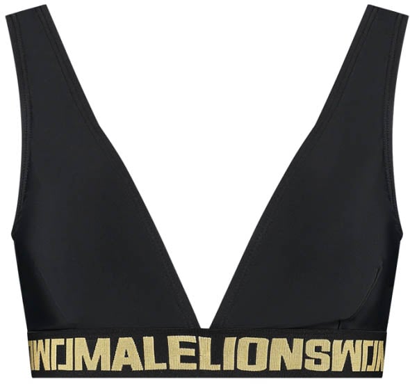 Malelions Malelions Women Venetian Bikini Top Zwart