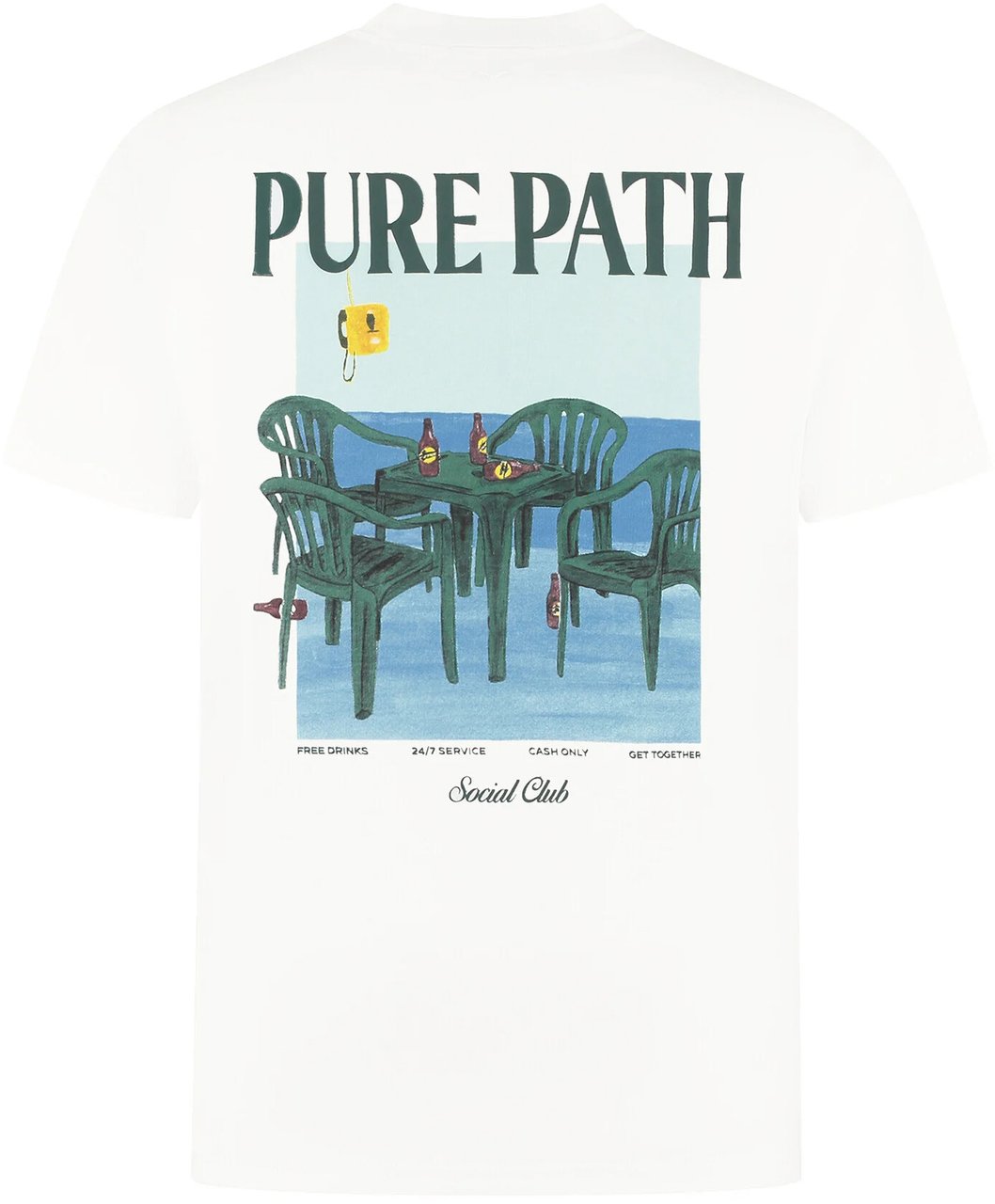 Pure Path Midnight Conversations T-shirt Wit