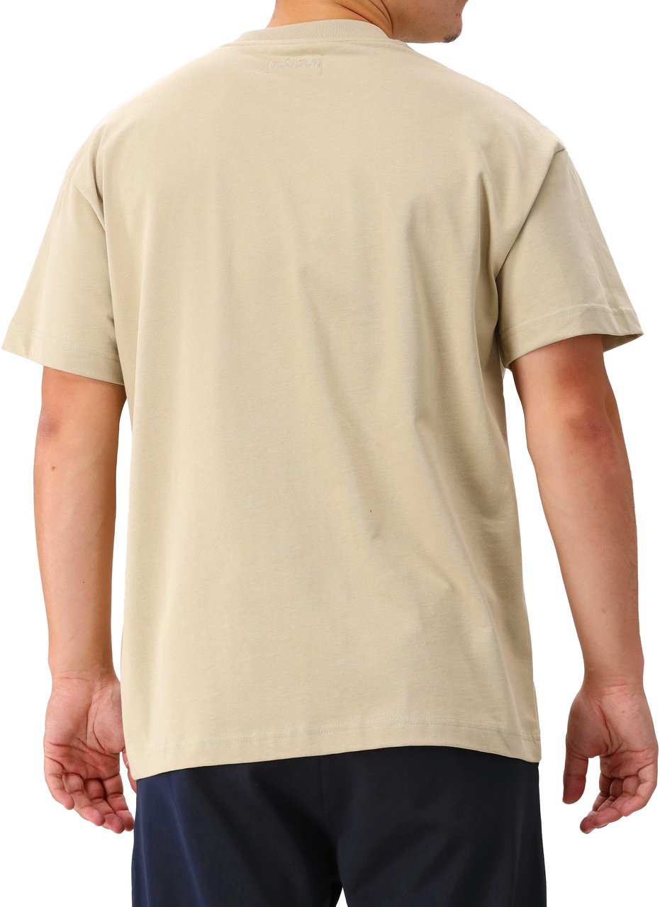 FLÂNEUR Logo T-Shirt Beige Beige