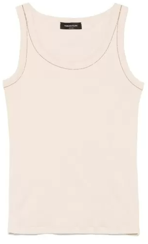 Fabiana Filippi Top Sand Beige