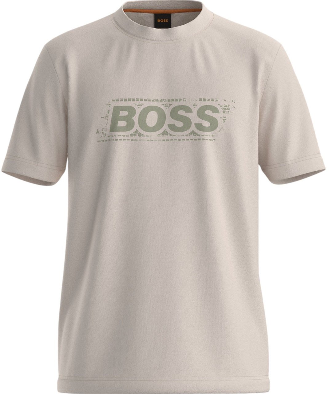 Boss Heren T-Shirt Geel