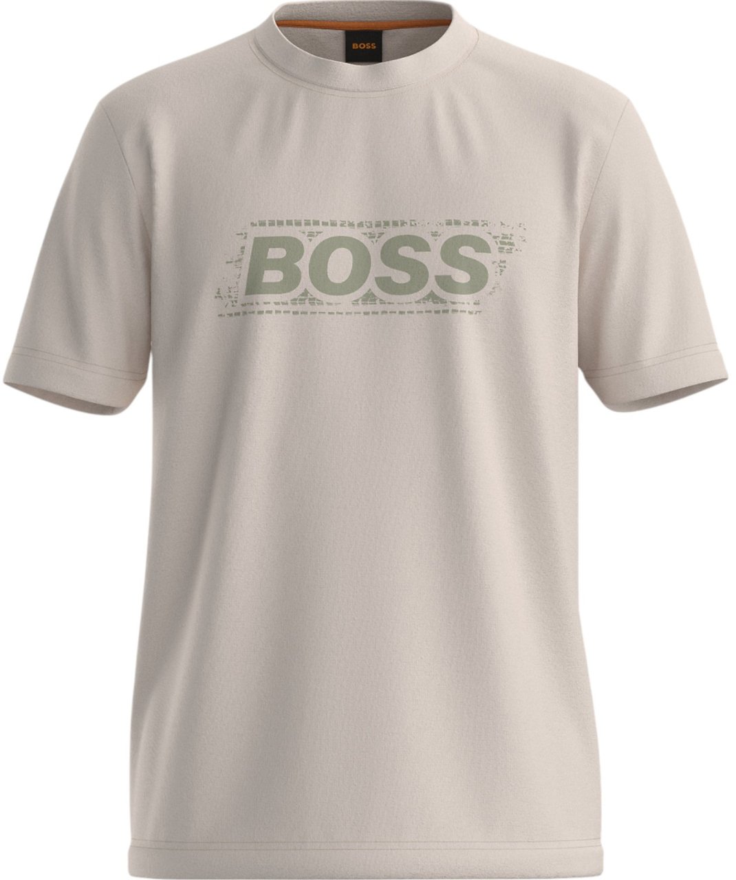 Boss Heren T-Shirt Geel