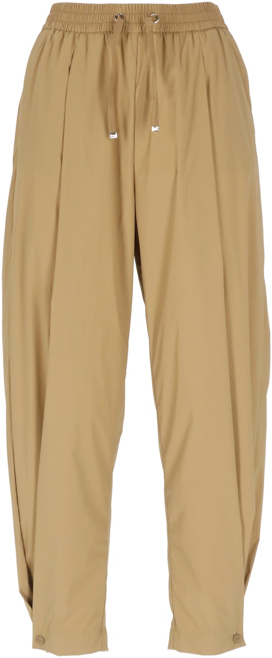 Herno Pants in nylon stretch 'Resort' Bruin