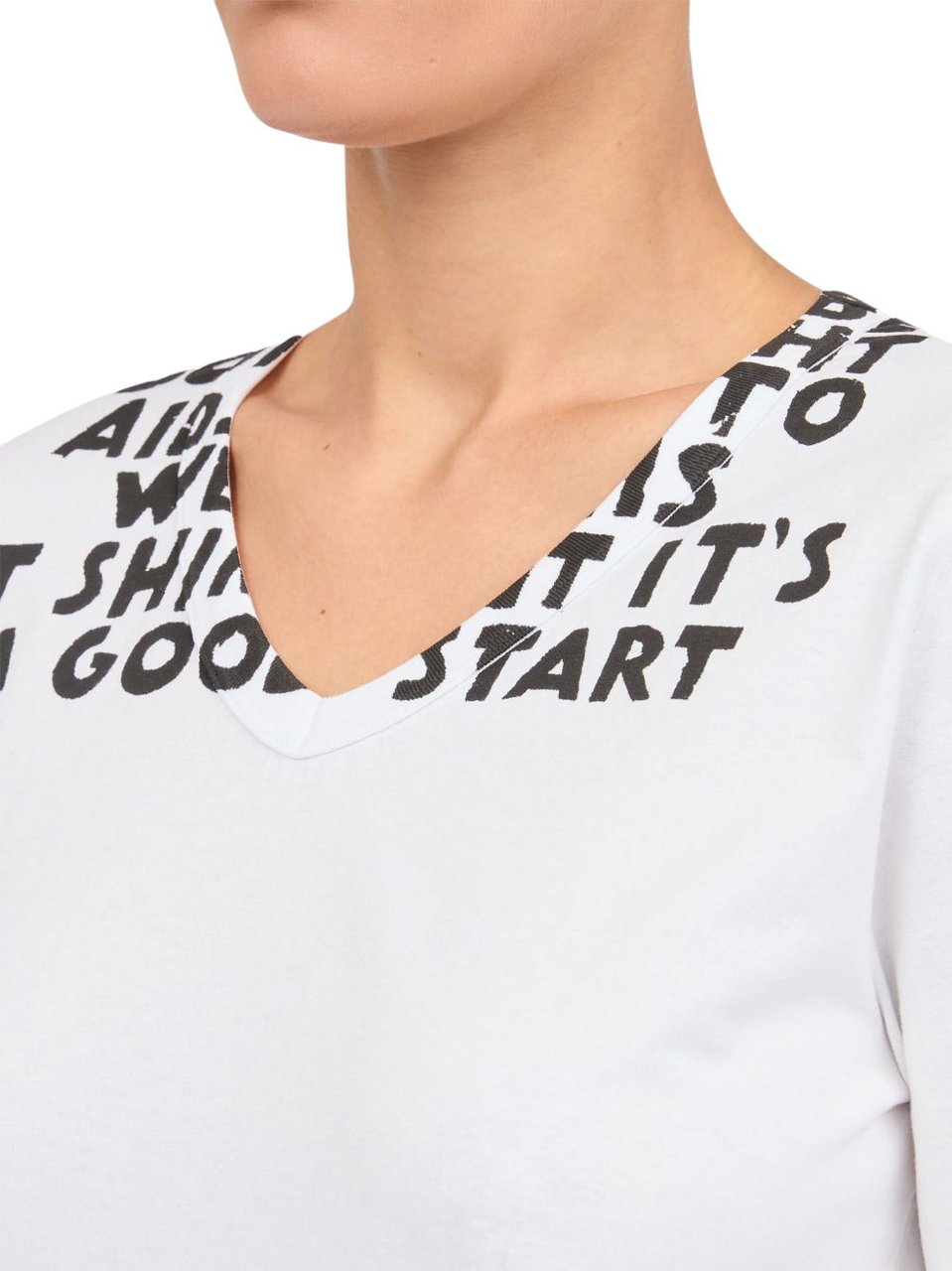 MM6 Maison Margiela T-Shirts And Polos White Wit