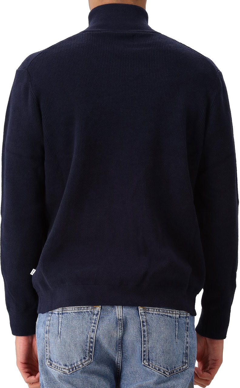 NN07 NN.07 Gebreid Vest Blauw Danny 6429 Blauw