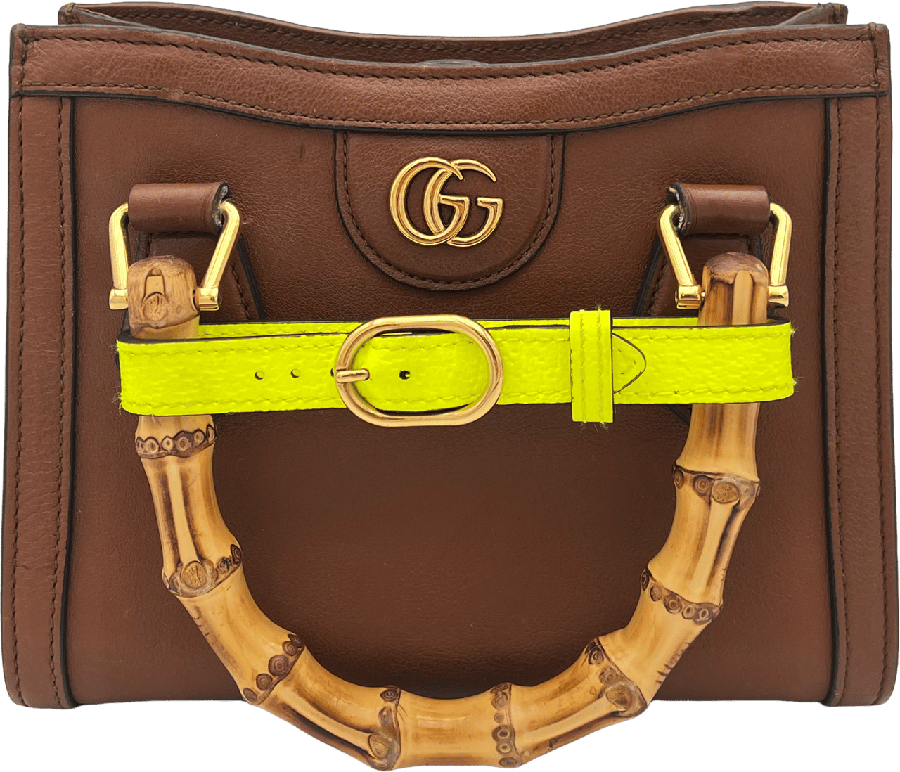 Gucci Gucci Mini Diana - Brown Bruin