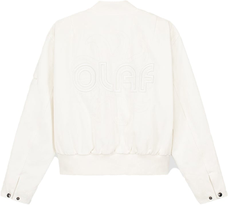 ØLÅF Sun Denim Bomber Jacket Wit